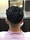 スパイラルパーマ サイドグラデーション<理容室>日暮里/メンズ