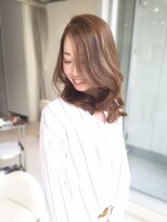 ヘアーメイク クルミネ(Hair Make CULMINE) ミルキーベージュカラーとオージュアでやわらか印象な大人巻き☆