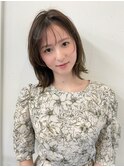 Aラインボブで劇的イメチェン!ぱらぱらバングが決め手くびれボブ