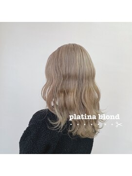 チェリーコーク(HAIR CHERRY COKE) プラチナブロンド