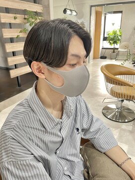 オリ 仙台(Oli) 20代～30代センターパートメンズパーマニュアンスパーマ［仙台］