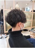 10代20代波パーマ韓国風