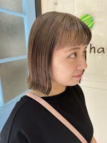 トロンヘアー(tronc hair)&nbsp;アンブレラカラー