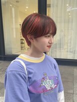 ハイブ 金沢(Hive)&nbsp;ショートボブニュアンスカラー10代20代フラッフィーボブ