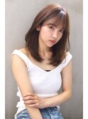 【ROSE】レイヤーカット__内巻き_シースルーバング