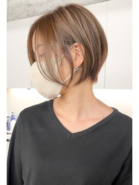 ボーテコンシェル 錦糸町(beaute concier) ミルクティーベージュダブルカラーインナーカラーケアブリーチ