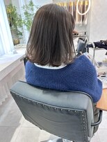 リノバイアクネ(lino by ACNE)&nbsp;アッシュグレージュ/レイヤーボブ