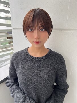 サンド クリア 横浜本店(sand clear) 伸びかけショートショート/ボブ/顔周り/前髪/横浜