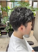 刈り上げパーマ