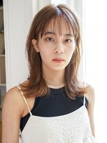 顔まわりレイヤー◎大人かわいい似合わせ小顔カット外ハネくびれ