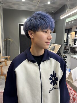 シェミール(CHEMIR) ニシグチstyle【刈り上げショート/ブルーカラー】