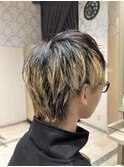20代30代メンズクラウドマッシュ丸み束感ビジカジトレンド