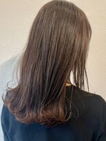 ラテ アトリエ(latte atelier)&nbsp;マロンブラウン/艶カラー/外ハネ