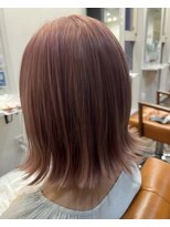 ヘアアンドリラクゼーション ジン(Jinn) 春にぴったり暖色カラー