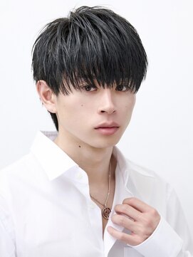 オーシャントーキョーオーバー 渋谷(OCEAN TOKYO OVER) メンズ波巻きツイスパニュアンススパイラルスパイキーショート