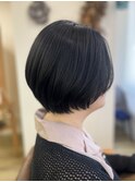 すっきりショートボブ