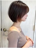 みねスタイル♪ 前下がり ひし形 ショートボブ 30代 40代 50代