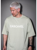 ガルテ(GARTE)&nbsp;ホワイトカラー/メンズ/坊主/ショートヘア/ブリーチ