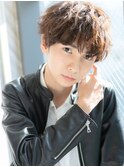 マッシュ束感ニュアンスパーマ/イケメンモテ髪ビジネス
