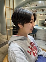 ロンド シャルム 吉祥寺(Lond charme) ミニウルフレイヤーカット顔周り前髪韓国ショートボブ吉祥寺