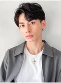 好感度◎ブルーブラックスパイキーショートスペインカール