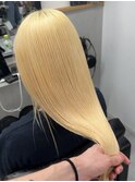 ハイトーンカラー ミルクティーカラー ブロンド ブリーチ