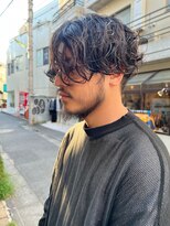 ロッソサンテ(rosso sante)&nbsp;スパイラルマッシュ、メンズパーマ、マッシュショート