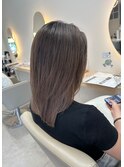 グラデーションスモーキーアッシュカラーハイライトカラー