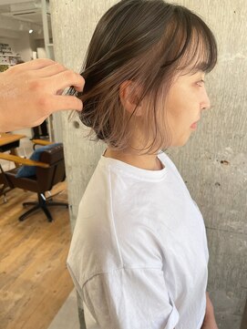 ラノバイヘアー 京都(Lano by HAIR) イアリングカラー