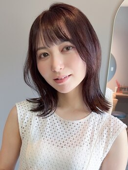 アトリエ ドゥ レデュー(atelier du Re:du)の写真/理想の小顔魅せstyleを求めるならRe:du☆プロが骨格バランスの分析を行いなりたいイメージを叶えてくれる。