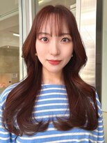 ニトバイアンキシム(nit by ahnkism)&nbsp;韓国風レイヤーカット顔まわりくびれオルチャン堀江