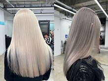 ☆多彩な【カラーラインナップ】とこだわりの【ブリーチ技術】でなりたい髪色を自在に再現☆ブリーチ/葛西