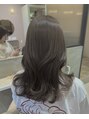 ヴォーグ 大曽根店(VOGUE)&nbsp;オリーブグレージュ×フェイスレイヤー【大曽根/髪質改善/カラー