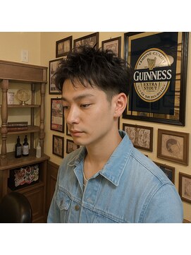 トウキョウバーバーヴァッシュ 北千住店(Tokyo Barber VASH) 王道2ブロックショート