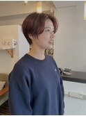 ナチュラルハンサムショート