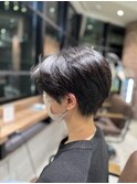 ショート　センターパート