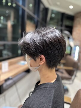 ベイショア(Bay Shore NY) ショート　センターパート