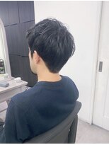 グランドライン(GRAND LINE)&nbsp;《GRANDLINE友田千栄》ナチュラルな黒髪ショート　men'shair