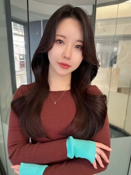 エトワ 中央店(etoi) 大分韓国かき上げレイヤーカット大人レイヤー顔まわりレイヤー