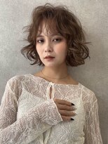 ミレバイジェニー (mirae by geny)&nbsp;外国人風パーマ　レイヤーボブs