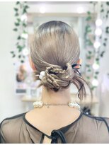 ジェシータ 品川駅前店(GESHITA)&nbsp;カチモリ三つ編みミックス【品川／ヘアセット／着付】