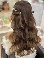 ジャムスタイリングハウス(JAM STYLING HOUSE) 【北新地ヘアセット】ふんわりハーフツイン