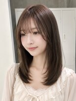 ナナローネス 渋谷(nana loness) 顔まわりで差がつく!小顔見えレイヤー