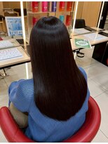 フェイス 伊勢原(FACE。) 【伊勢原】イルミナカラー+髪質改善で叶える透明感オリーブ