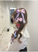 ワンホン/ミルクティーブロンド/ダークブルー/藤沢美容院
