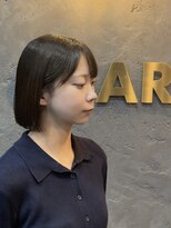 ギア(GEAR)&nbsp;ボブ　ストレートボブ　縮毛矯正