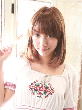 髪質改善と縮毛矯正の専門店 サンティエ(scintiller) 小顔効果抜群！ナチュラルワンカールボブ