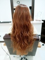 美容室 ボヌール&nbsp;【ボヌール】ナチュラルウェーブロング【オーガニック】