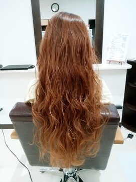 美容室 ボヌール 【ボヌール】ナチュラルウェーブロング【オーガニック】