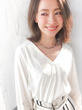 ノラ ヘアーサロン(NORA HAIR SALON) ERI★小顔カット得意◎切りっぱなしボブワンカールデジパー